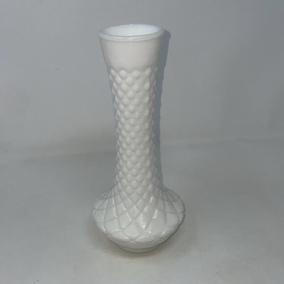 Vintage Randall White Milk Glass Bud Vase - Picture 3 of 7